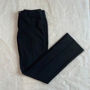 7th Avenue Design New York & Company Black mid rise straight leg woman’s pants